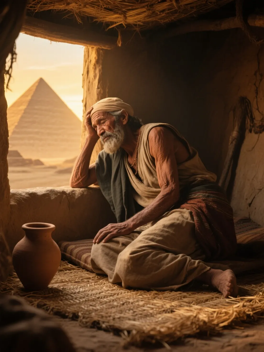 POV：When you awaken to find yourself among the pyramid builders.