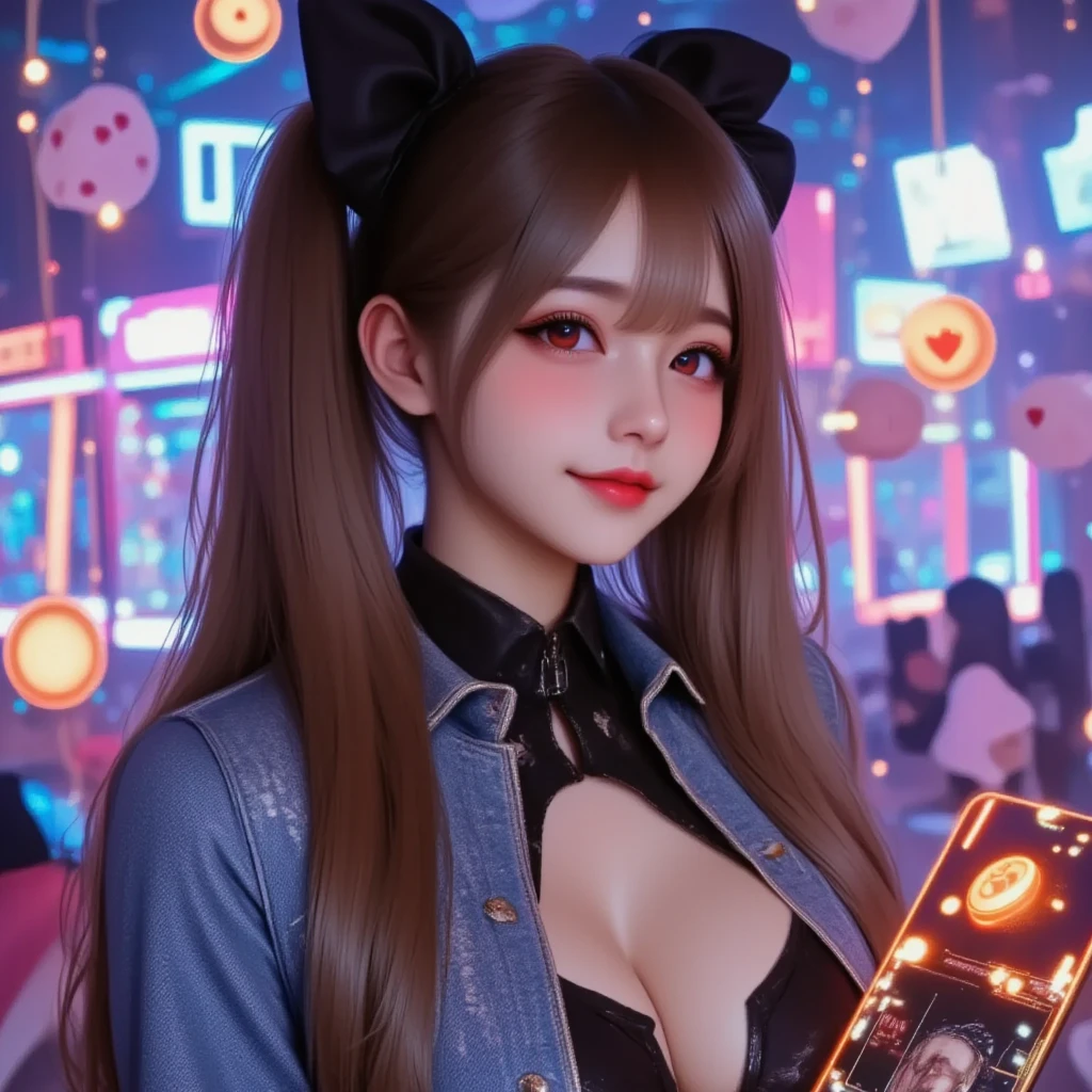 Anime,1 man, girl Korea, big breasts, beautiful, sex 8k quality, smile