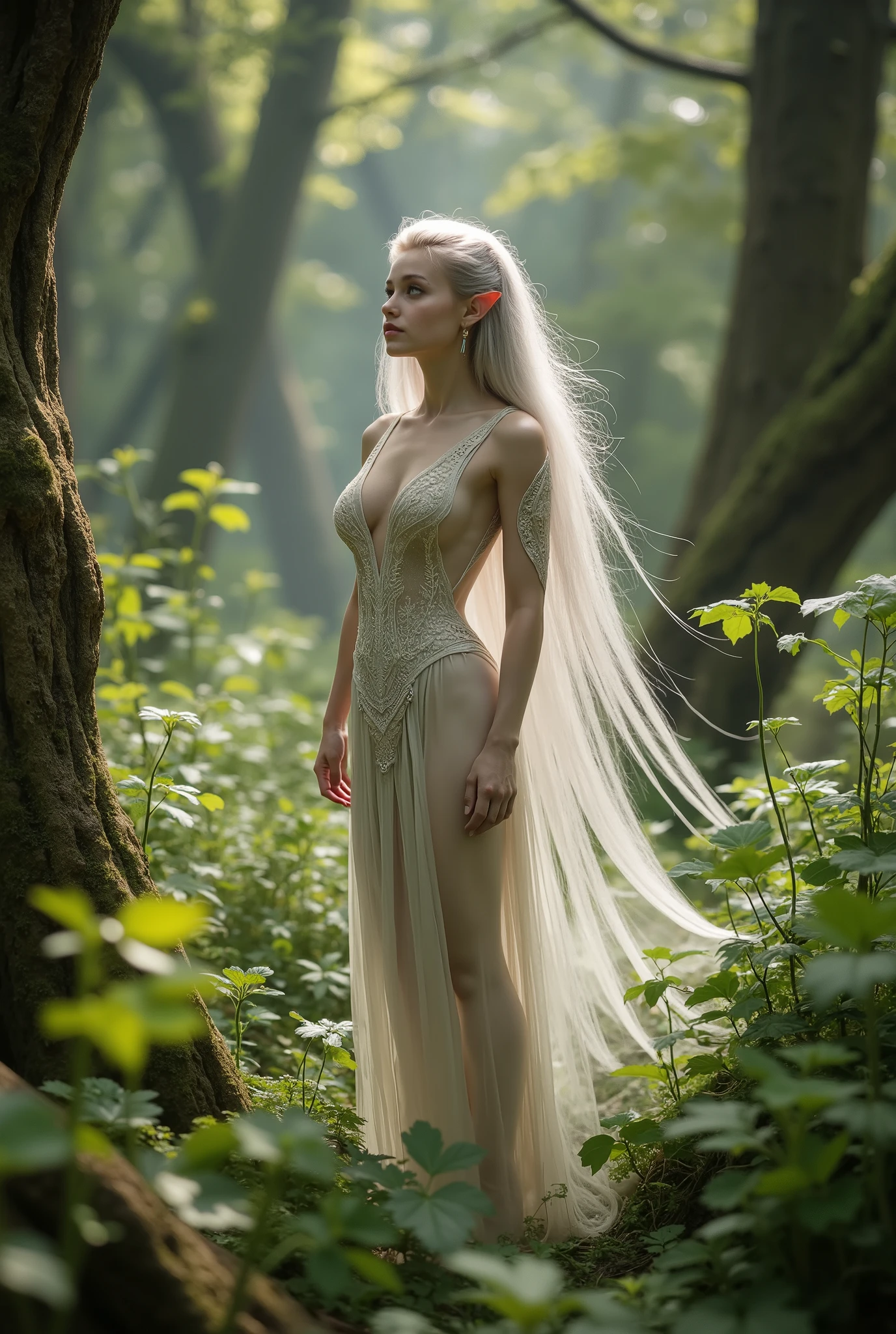 A sacred and enchanting elf