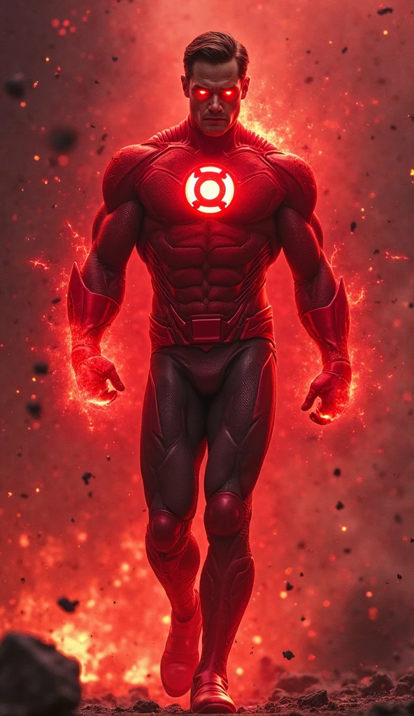Supervillain red lantern