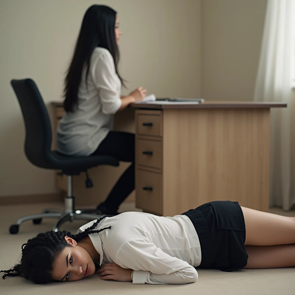 Monitoring fever and inflammation, with a doctor examining a patient showing severe symptoms and providing medical attention.