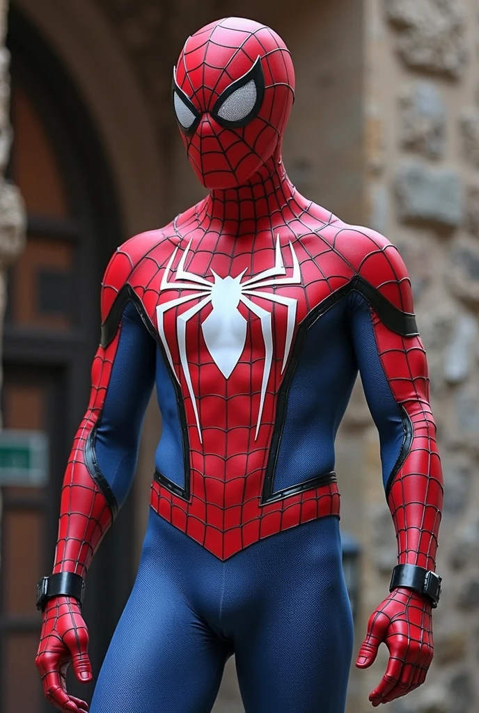 Spider - Man with a spider - Mask of man and a spider - Costume of man, Aranha altamente detalhada em 3D - Man, Traje de Lycra, Retrato do Homem-Aranha, Peter Parker como Homem-Aranha, Spiderman, Estilo futurista Homem-Aranha, aranha - homem, Homem-Aranha, Pedro Parker, corpo da teia de aranha, Spiderman!!, Traje de alta qualidade, traje completo, Trajes da Marvel, corpo detalhado completo