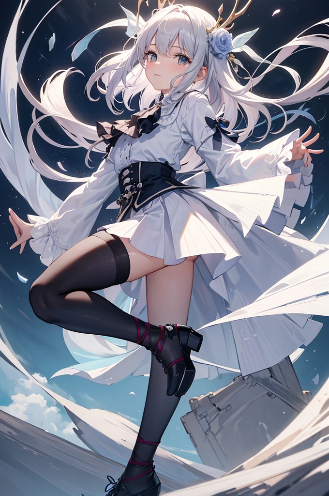 Stockings，White-legged JK