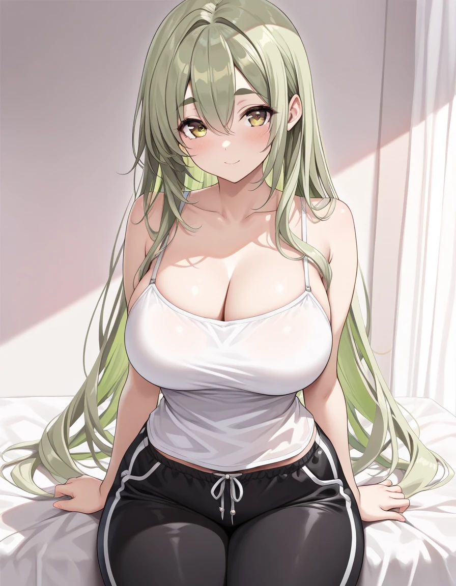 (Best Quality:1.2), 1 girl, (masterpiece:1.2), ray tracing, ultra detailed,detailed face, 8K Wallpaper, narrow waist, Wide hips, smile, exterior, LucoaDragónMucama_NDV, 1 girl, multicolor fur, by rubio, huge breasts, by the wide, horns, denim shorts, sleeveless, black thighs, multicolored eyes, baseball cap, (green eyes, one eye closed:1.2)