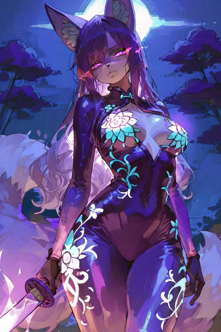 1girl, (nude, viera:1.1), rabbit ears, (dark skin:1.1), rabbit girl, white hair, nipples, detailed eyes, (looking at viewer:1.2), lips ajar, (erotic pose:1.3) (in sakura hot spring, outdoors:1.1), anthropomorphic, dripping, wet, stylized portrait, dark fantasy, by greg rutkowski, trending on artstation detailed, award winning illustration, hd, 4k, digital art, highly detailed, cinematic lighting, vibrant colors, in the style of noah bradley, Beksinski, (floating petals:1.1)