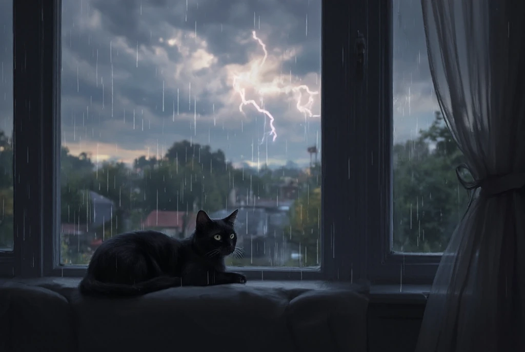 Window Bay Raining 0423 デイリーチャレンジ