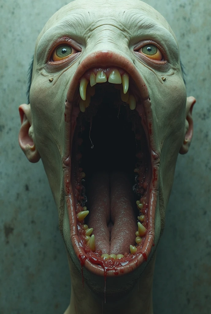 Gashadokuro wears the face of a demon