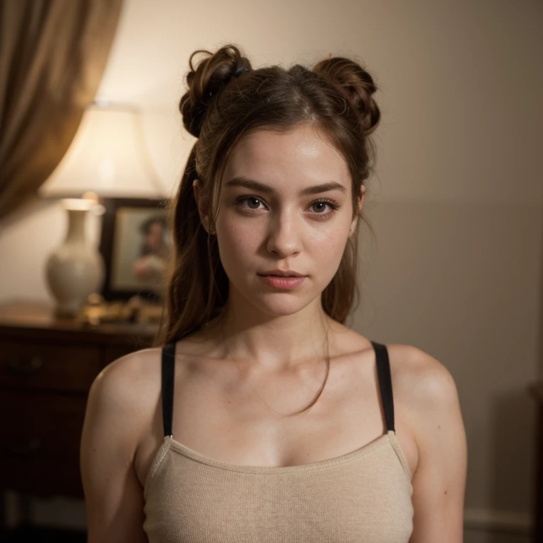 (full body photo),masterpiece, best quality, bukkake, upper body, a (cute),((petite)),((baby face:1.2)) 14 years old ((baby face)), (bra),(fishnet stockings), curvy fit body shape, (looking at viewer), extremely detailed eyes and face, (beautiful detailed nose), (beautiful detailed thigh), (beautiful detailed eyes), perfect body proportion, (looking at the camera), seductive face, red lips, (a high ponytail) (earrings),Surrealism, drop shadow, anaglyph, stereogram, tachi-e, pov, atmospheric perspective, pov, high detail, Romanticism, film grain, Fujicolor, 8k, super detail, ccurate, UHD, retina, masterpiece, ccurate, anatomically correct, textured skin, super detail, high details, high quality, award winning, best quality, highres, HD,