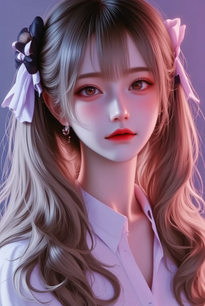 Tropical sandy beach、(Highest quality), masterpiece, High definition CG uniform 8k illustration, High collar, extremely High collar saturation, All the colors have deepened, paint, Graffiti art, Center Configuration, Highly detailed lights and shadows, Looking at the wall, Highly detailed face and eyes, Medium length hair, Serious and cute clothes