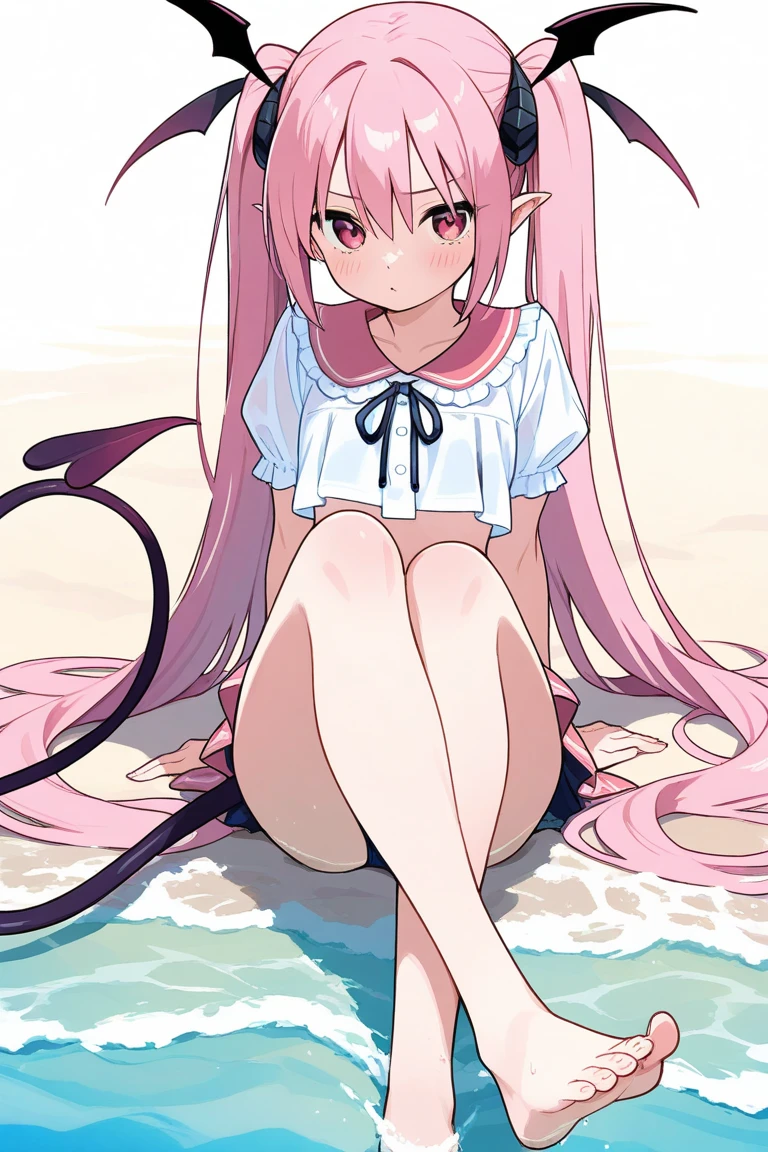 Pink eyes,Loving pupils,Naked of breast,Gluteal groove