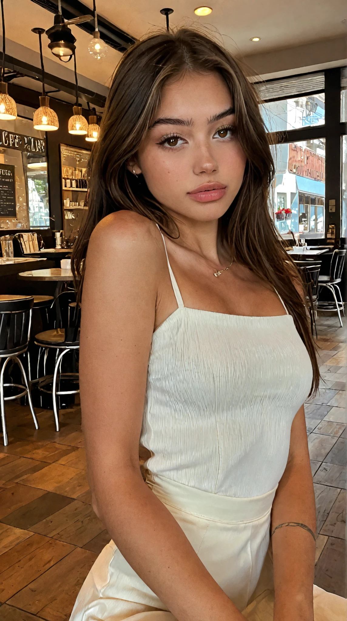 Imagine a Parisian art student with tousled auburn hair, vintage dresses, and a passion for both cafe culture and modern art. Her feed would be a mix of dreamy cafe photos, quirky museum exhibits, and behind-the-scenes glimpses of her artistic process. Think effortless chic with a touch of bohemian flair.
