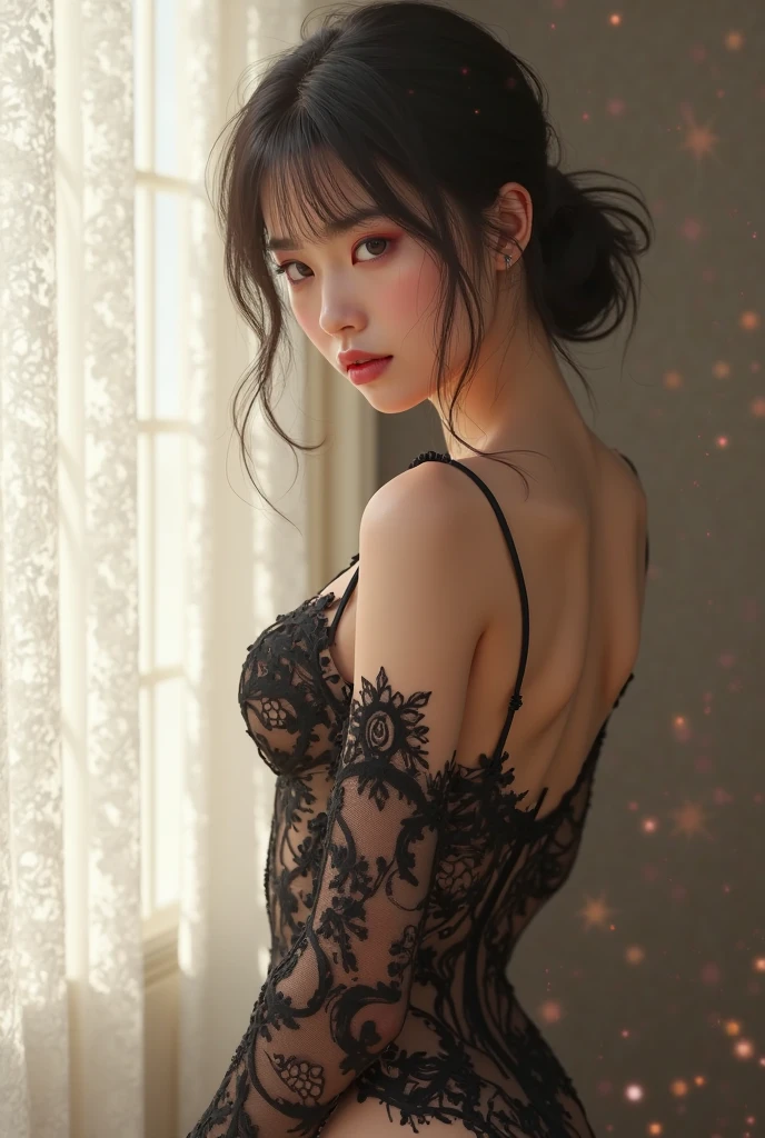 a beautiful woman, high quality, photorealistic, extremely detailed, detailed face, detailed eyes, detailed lips, detailed skin, detailed breasts, detailed butt, erotic, sensual, intimate, adult content, arousing, suggestive, seductive, alluring, elegant, graceful, captivating, enticing, tempting, alluring, provocative, tantalizing, mesmerizing, hypnotic, enchanting, bewitching, intoxicating, intriguing, mysterious, enigmatic, captivating, spellbinding, beguiling, enthralling, fascinating, compelling, charming, delightful, stunning, breathtaking, magnificent, exquisite, sublime, masterpiece, cinematic lighting, dramatic lighting, natural lighting, warm colors, soft colors, muted colors, sensual colors, erotic colors, detailed textures, realistic textures, smooth skin, flawless skin, glowing skin, radiant skin, lustrous skin, silky skin, velvety skin, porcelain skin, alabaster skin, creamy skin, dewy skin, glowing skin, luminous skin, translucent skin, iridescent skin, shimmering skin, shining skin, gleaming skin, glistening skin, shimmering skin, sparkling skin, lustrous skin, glossy skin, satiny skin, satin-like skin, velvety skin, plush skin, lush skin, supple skin, soft skin, tender skin, delicate skin, flawless skin, perfect skin, unblemished skin
