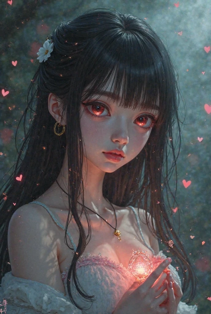 1 girl,soft,Confident, alluring,thin body,evil grin,evil big eyes,gery hair,white face,bra lac showing,pink lips small mouth,shoulderless dress,lac,chocker,earring,jewellery,
portrait,monster face,scary eyes,looking at viewr ,face foucs,horror,black background
,Tight, close-up, eye-level,shark teeth,fangs
breack
(intricate background of scene decorations), apocalypse space,night atmosphere, rose Patels,fire balls,1explosion,hot ash arround, character ,street,pov eye,
night time , comfy, direct,lighting,moon lightneon lights
breack
((masterpiece)), (top quality), (best quality), (((ultra-detailed, 8k quality))), (large masterpiece digital art), (detailed line art), ((perfect anatomy)), extremely detailed body, extremely detailed finger, best hands, perfect face,perfect ears, beautiful face, (blush), extremely detailed eyes, ((expressive eyes)), gradient eyes, beautiful eyes,glowing eye pupils,perfect ears,perfect eyes, perfect fingers,perfect nails,