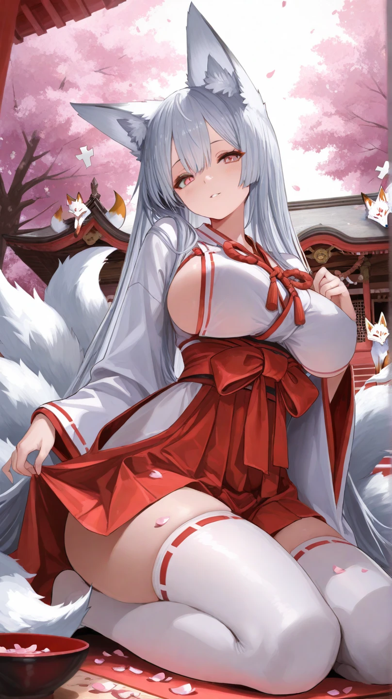 shrine shrine maiden clothes masturbation girl half-naked Masturbation Squirting Feels good spread your legs sit Cramp Ahegao Intense masturbation Wet crotch、love juice、Erotic、dildo