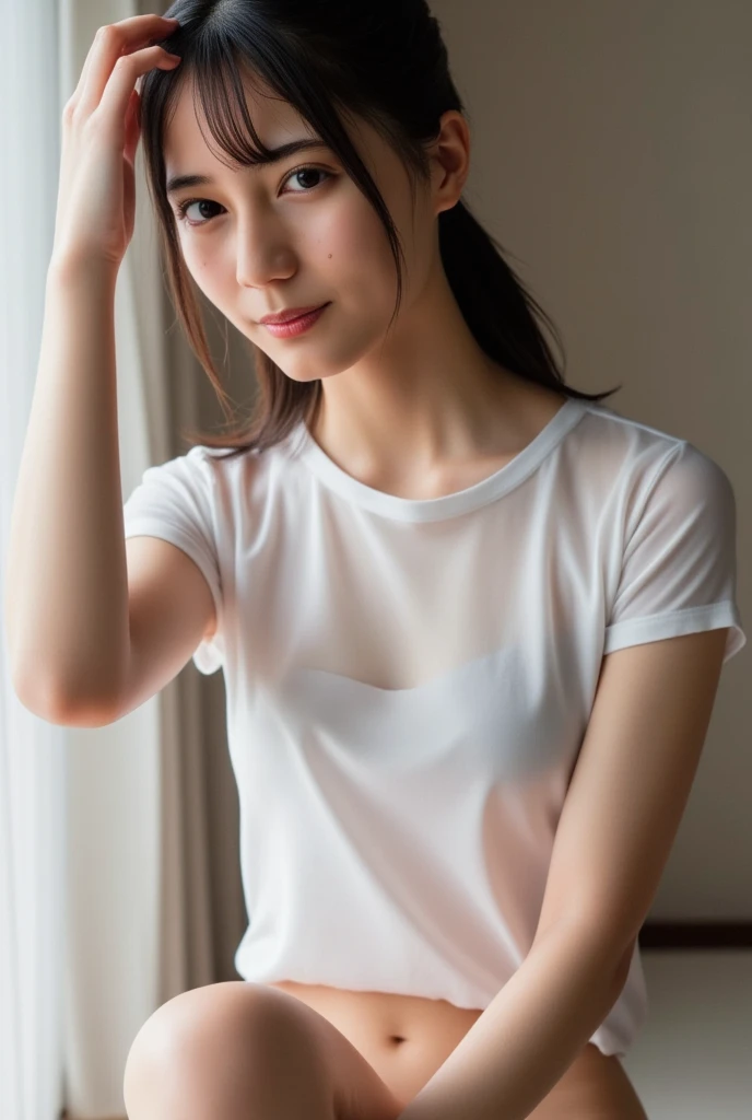 (Best Quality,8K,hight resolution,masutepiece:1.2),Ultra-detailed,(Realistic,photoRealistic,photo-Realistic:1.37),Soft Focus,18year old,beautifull detailed face,detailed illustration,Renaissance art,Delicate artwork,kitchin,kitchin apron,Teenage girl,Attractive bikini,Gentle milk dripping from my chest,Vibrant colors,Studio Lighting