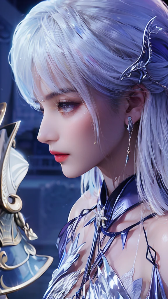 Highest image quality,Outstanding details,超高分辨率,(Fidelity:1.4), Favor the details,Final Fantasy XV character Ellania, Dragon Knight,Cloak, She has a delicate and beautiful face,Raised sexy,cyber punk perssonage,Futuristic,mechanically aesthetic,Virtual Engine 5,Perfect detail rendering,rendering by octane,hyper HD