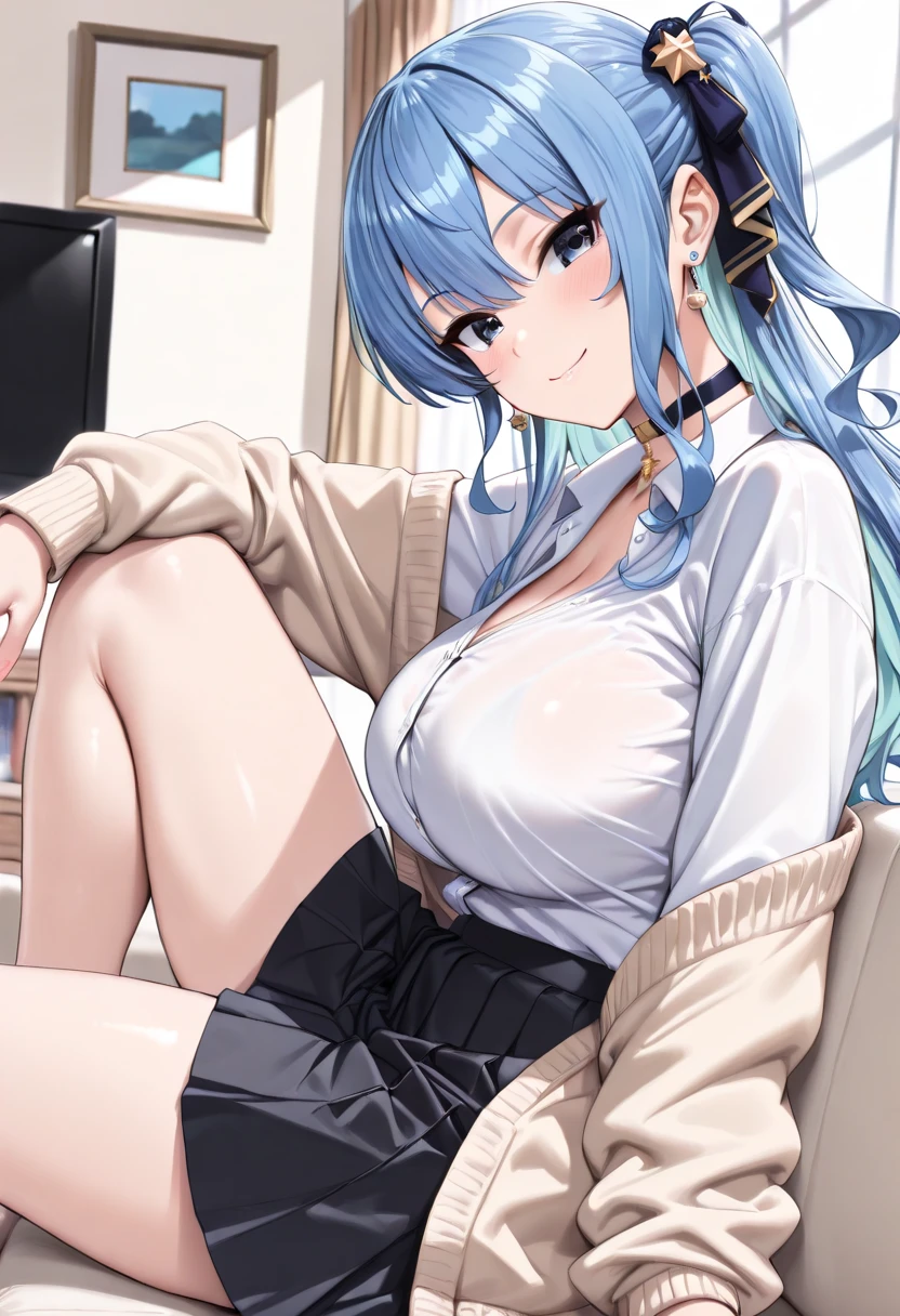 masterpiece, Highest quality, High resolution, 1girl Yugiri Ayano, Black Skirt, Black socks, , Browsing Caution,Official Art,非常に詳細な CG ユニティ 8K 壁紙, Perfect lighting, (masterpiece:1.0),(Highest_quality:1.0), 超High resolution,4K,Super detailed, photograph, 8K, High resolution, High resolution, Absurd:1.2, 400 for Kodak Port, Film Grain, Blurred Background, Bokeh:1.2, Lens flare, (Vibrant_color:1.2),(beautiful_face:1.5),(narrow_Waist),(Perfect hands, Perfect Anatomy:1.2),,, ((Beautiful 詳細 Face and Eyes)),(Vagina Penis),(1 male and 1 female,Have sex:1.3),Cowgirl,alone, ,20 year old beauty、Browsing Caution小さな頭,Slender body, Ideal body proportions,Slim lower body、Oily skin, Glowing Skin,Sweat,Big Breasts,Long Hair,cry,Open your mouth,vapor,Heavy breathing,squat:1.3,Spread your legs:1.5, Raise the hand,,((When it enters the sheath,Creampie,Excessive ejaculation)),, 、, 、Completely naked、、Nipples,To pee、Leaking urine、Spread your legs、Water coming out of the vagina、、well-balanced breasts、squat、Spread your legs、blush、Red cheeks、Embarrassed,(灰colorの無地背景)