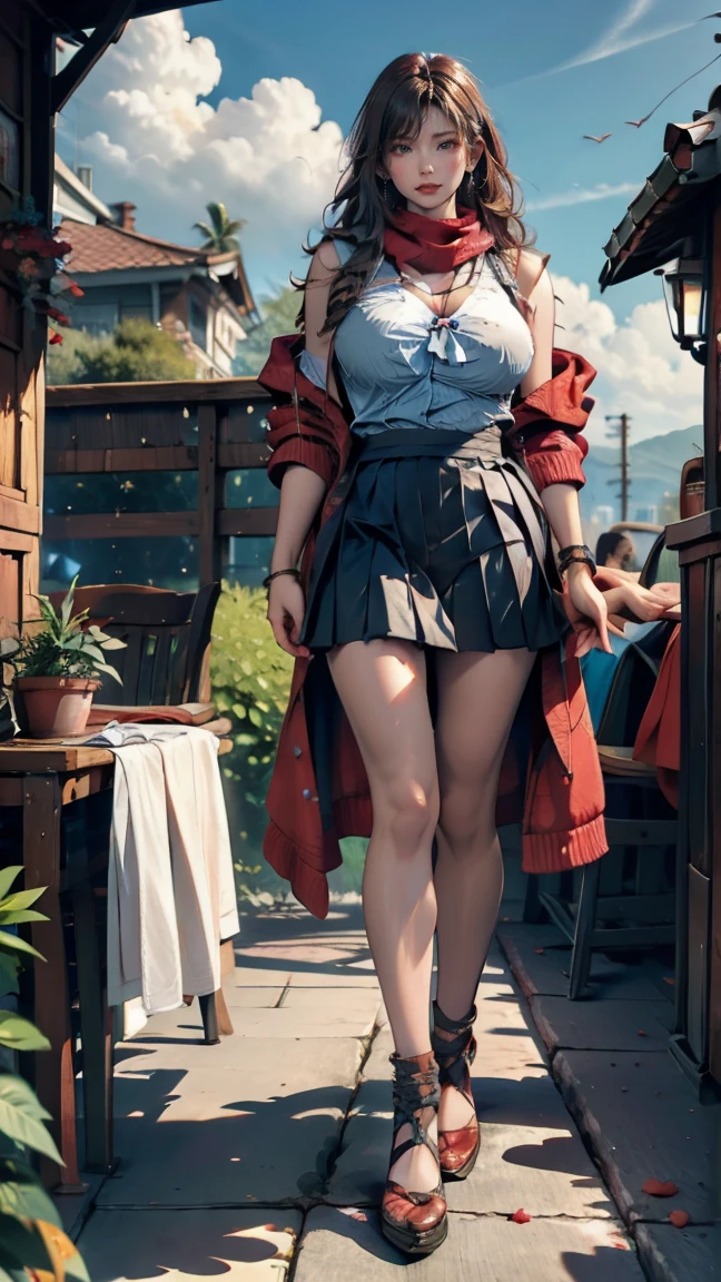 (masterpiece:1.2), (best quality), (ultra detailed), (8k, 4k, intricate),(half body:1.2),(cowboy:1.2),(highly detailed:1.2),(detailed face:1.2), (detailed background),(portrait),detailed landscape,(dynamic pose:1.2),hana 1girl, solo, breasts, looking at viewer, blush, smile, short hair, open mouth, large breasts, dress, holding,cleavage, bare shoulders, green eyes, collarbone, full body, pink hair, outdoors, sky, day, cloud, bag, red dress, pink dress, handbag, off-shoulder dress(((full body))) , (((sexy pose, model pose, standing pose)))((Huge hips:1.3))(Wet Breasts:1.3)