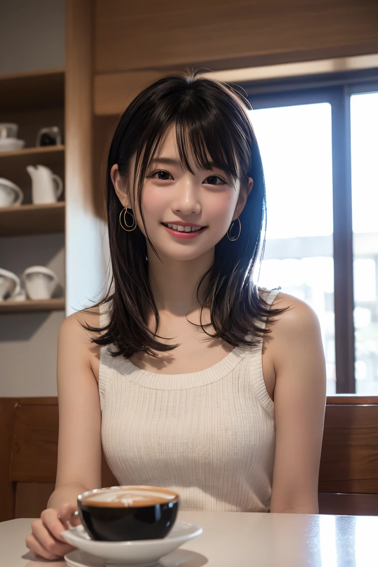 ((Medium Long Hair:1.3)), ((straight legs:1.3)),(Mole under the corner of the right eye:1),8k, Tabletop, RAW Photos, Highest quality, Very detailed CG Unity 8k wallpaper, Written boundary depth, Natural light, Lens flare, Ray Tracing, (Very beautiful face, Beautiful Lips, Beautiful Eyes), Exquisitely detailed face, ((Very detailedな肌)) One Girl, Cute Korean Girl, K-POPアイドル, ((1 girl)), (Very slim and slender fit muscular body:1.3), ((The whole body is facing upwards:1.3)),(A shy smile:1.3), Clear Eyes, (Pale skin), (Big eyes),(Black Hair),Very slim, Mid-chest, In front of eyebrows, Thick thighs,Highest quality, Highest quality, 16K, Unbelievably absurd, Very detailed, 2.5D, delicate and dynamic, Very delicate look, Delicate eye depiction, Very Fine Hair,erotic, Sexy woman, Healthy body shape, Cheerleader、Sexy long legs, Glowing Skin, , ((Lounge、bar counter、night))、Tie up your hair、BIG ASS、Shyness、Emphasize the chest、Sweat、Black tights