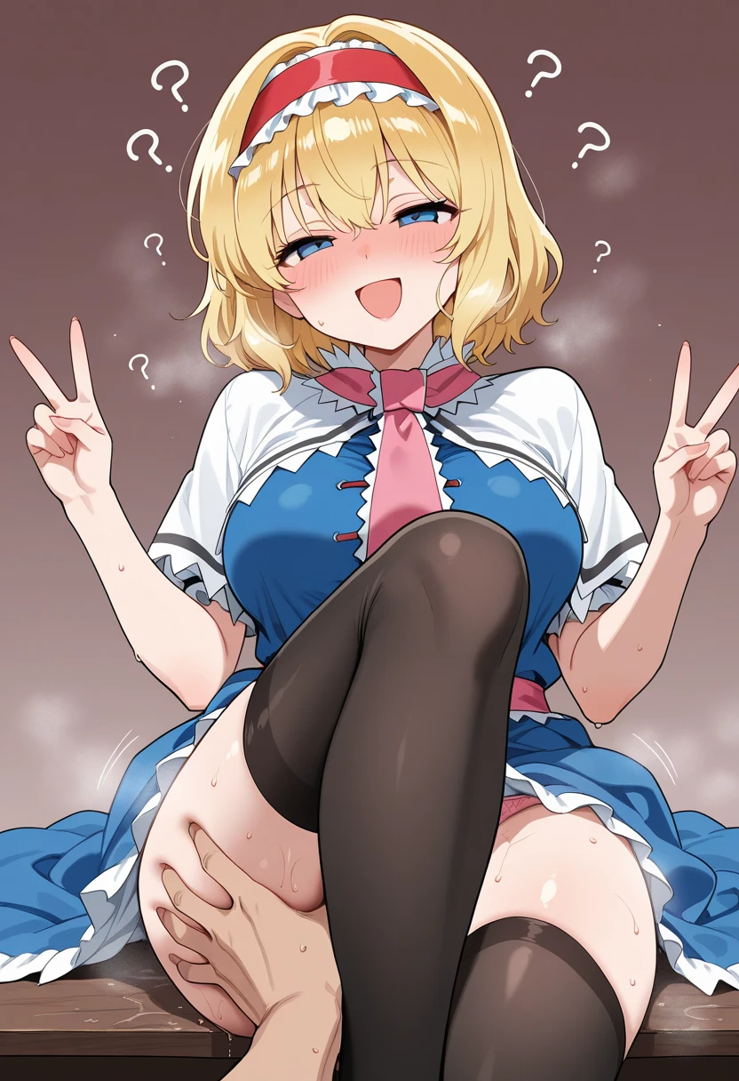 Tanya Degurechaff, uniform, 、Kindergarten children、、、、 of、one person、big breasts、nipple、Clothes are transparent、squat with legs apart、blush、Expression of feeling、pussy、Pussy、Completely naked、Mushy white love juice、Drip a large amount of love juice、orgasm
