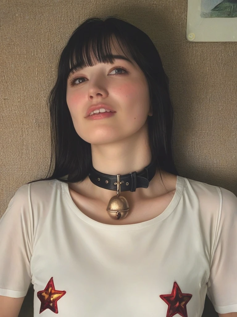 Remove Background, gravure, Look forward, ((Wearing a dog collar)), Chained, Flashy makeup, From the chest up, masterpiece, highest quality, Very detailed, Realistic, Very detailed肌, Perfect Anatomy, (1 Japanese MILF), (alone), 120 years old, big breasts, Mature female politician, Glamour, Sexy, Chromo White Skin, View your viewers,