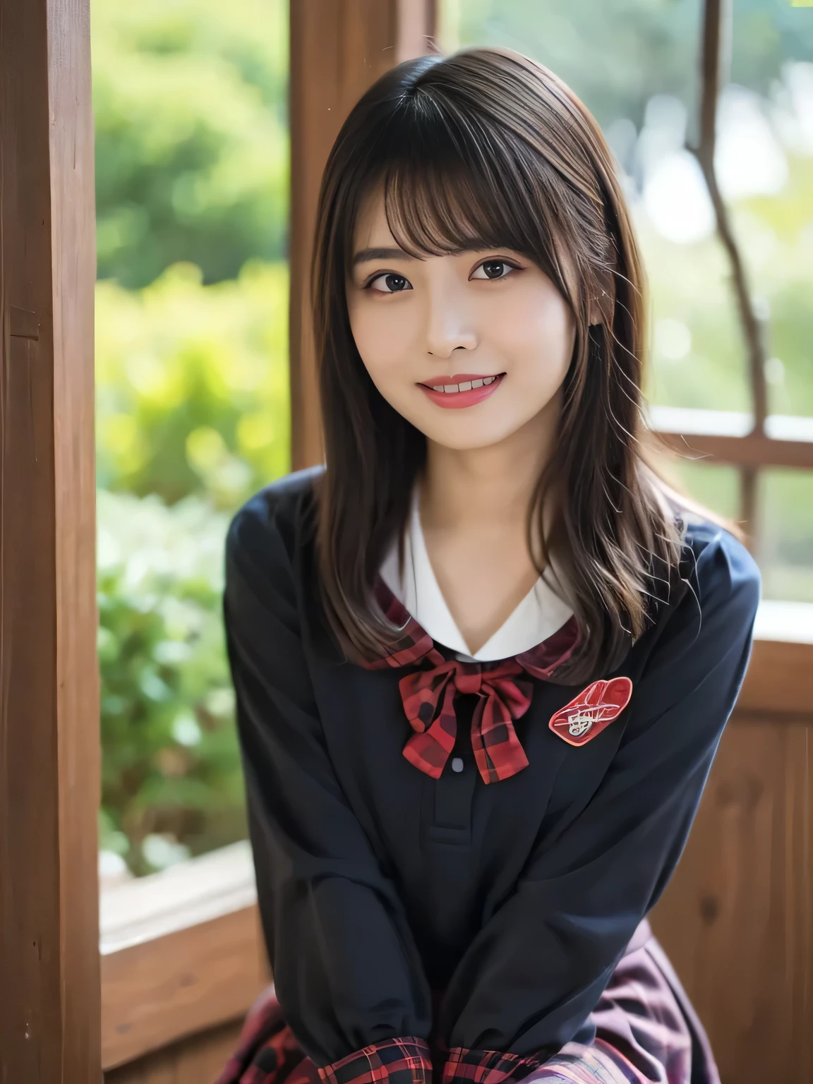 公園での記念写真、 in 8K,Best Quality:1.4, 超A high resolution:1.5, (Photorealistic:1.4),masterpiece:1.2,(top-quality:1.4)、Raw photo、1a japanese girl、Cute、 (RAW フォト:1.2), (フォトリアリスティック:1.4), 美しい詳細な少女, とてもよく詳しい eyes and face, 美しく詳細な目元, 非常に詳細な, 高解像度, とてもよく詳しい, 最高品質, 傑作,(((オフィスレディの制服))), 素晴らしい, 細かい詳細, 傑作, 最高品質, 1人の, ((ダイナミックなポーズ)), ((パンティストッキング), (パンティストッキング and legs)), (Shy smile:1.3), Smooth skin、30-years old:1.5、Beautiful black eyes、natural skin textures:1.3, realistic eyes and face details、 (Brown medium hair),、middlebreasts、下からのアングル、公園、美脚、夕日