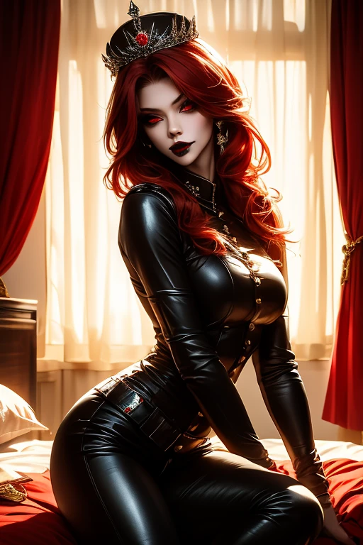 Animatronic, succubus,Red hair,long hair,pale skin, sexly, teenager, no bugs
