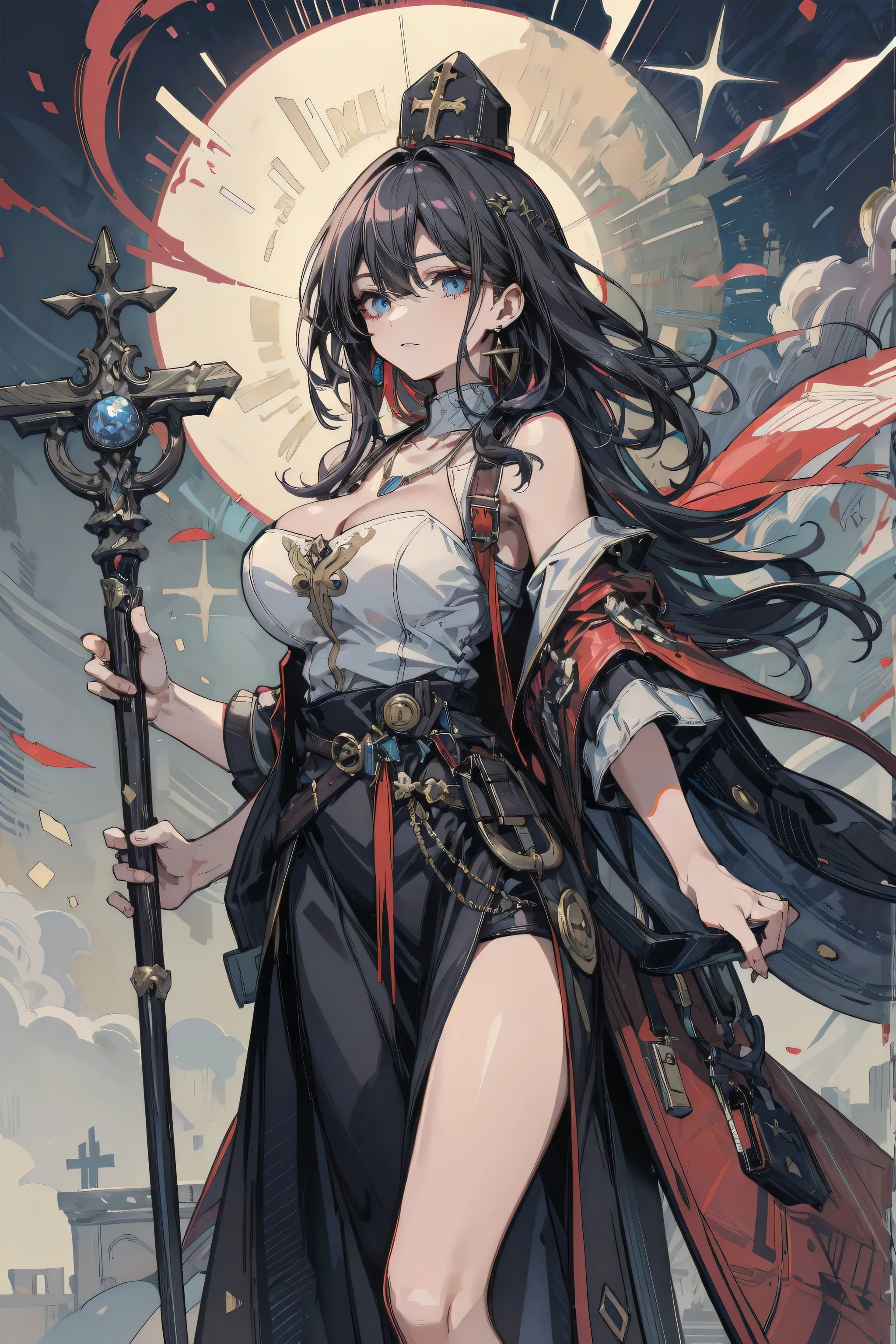 bruxa, RPG, Sorceress, Magia, Mulher ruiva