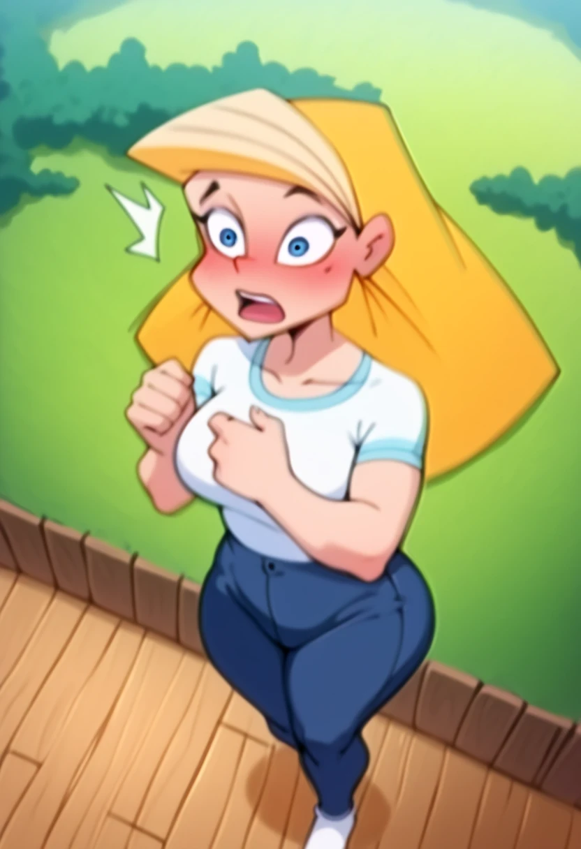 1girl, flat_boobs, sexy horny 8yearold blonde slut is wearing a crop_top and a lewd miniskirt and is secretly kissing and having sex with her ugly 88yearold uncle at a family bbq. 1 old man. old dick. porn