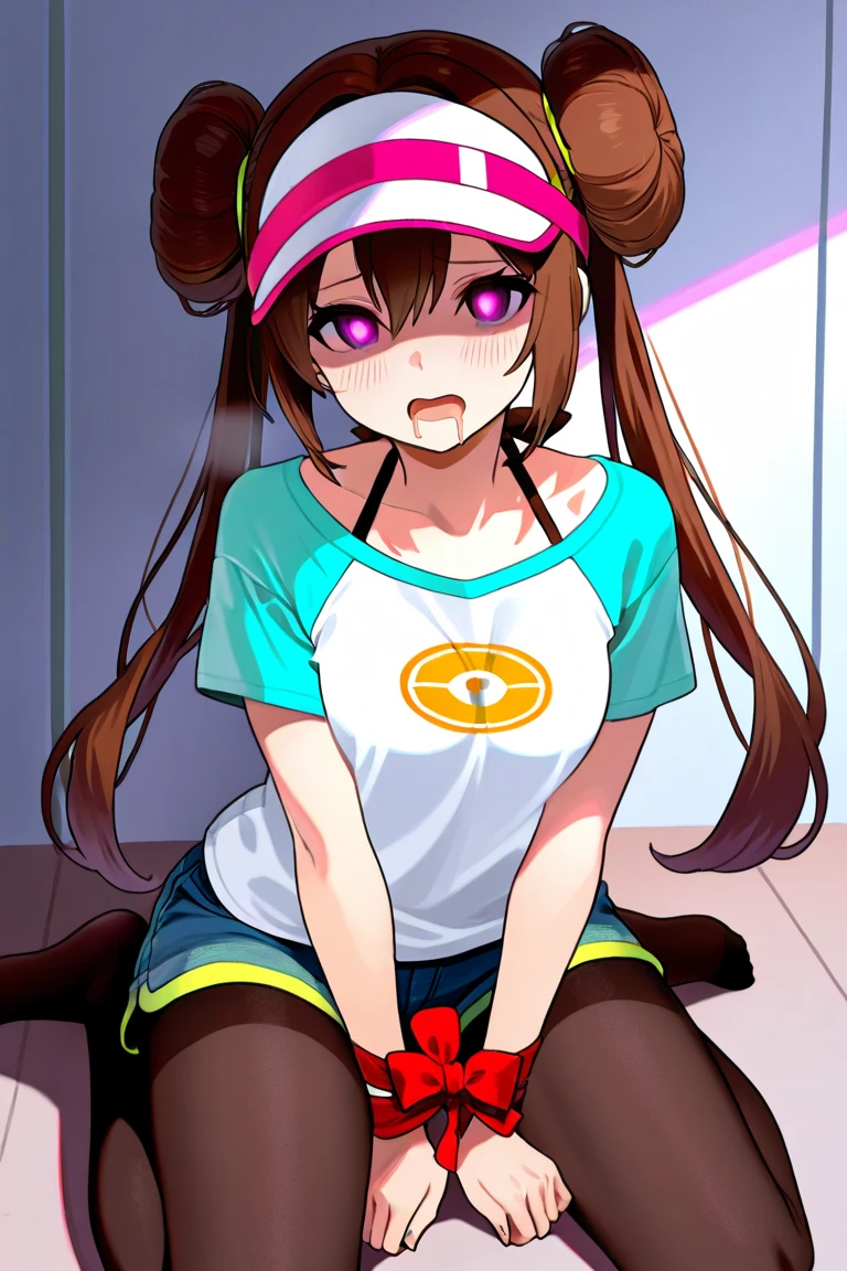 Close-up of a person holding a mobile phone near a person, pokemon trainer outfit, heroine 👀 :8, pokemon trainer, (anime girl), an anime girl, anime best girls, anime dead, female anime characters, Danganronpa Nanami Qianqiu, anime girl, hq artwork, dead, heroine, anime characters, Pokemon Mist