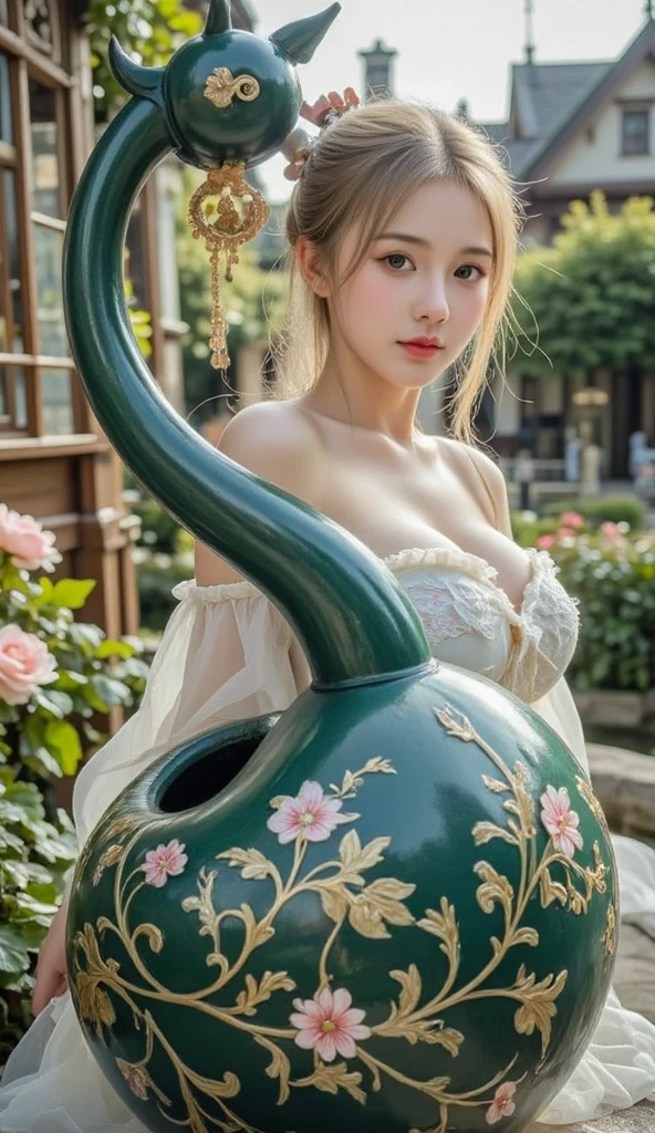 masterpiece、(((14 year old beautiful girl)))、(((Naked outdoors、Nude body tied up tightly with rough ropes、Turtle shell binding)))、((beautiful hair))、((exposed girl))、detailed eyes、超High resolution(reality:1.4)very beautiful, beautiful skin, slender,slender body、small waist、small breasts、B Cup Bust、small breasts、((Are thin、concave abdomen))、thin and long legs、 (Super realistic), (High resolution), (8K), (very detailed), (Super detailed), details face,、NSFW、
