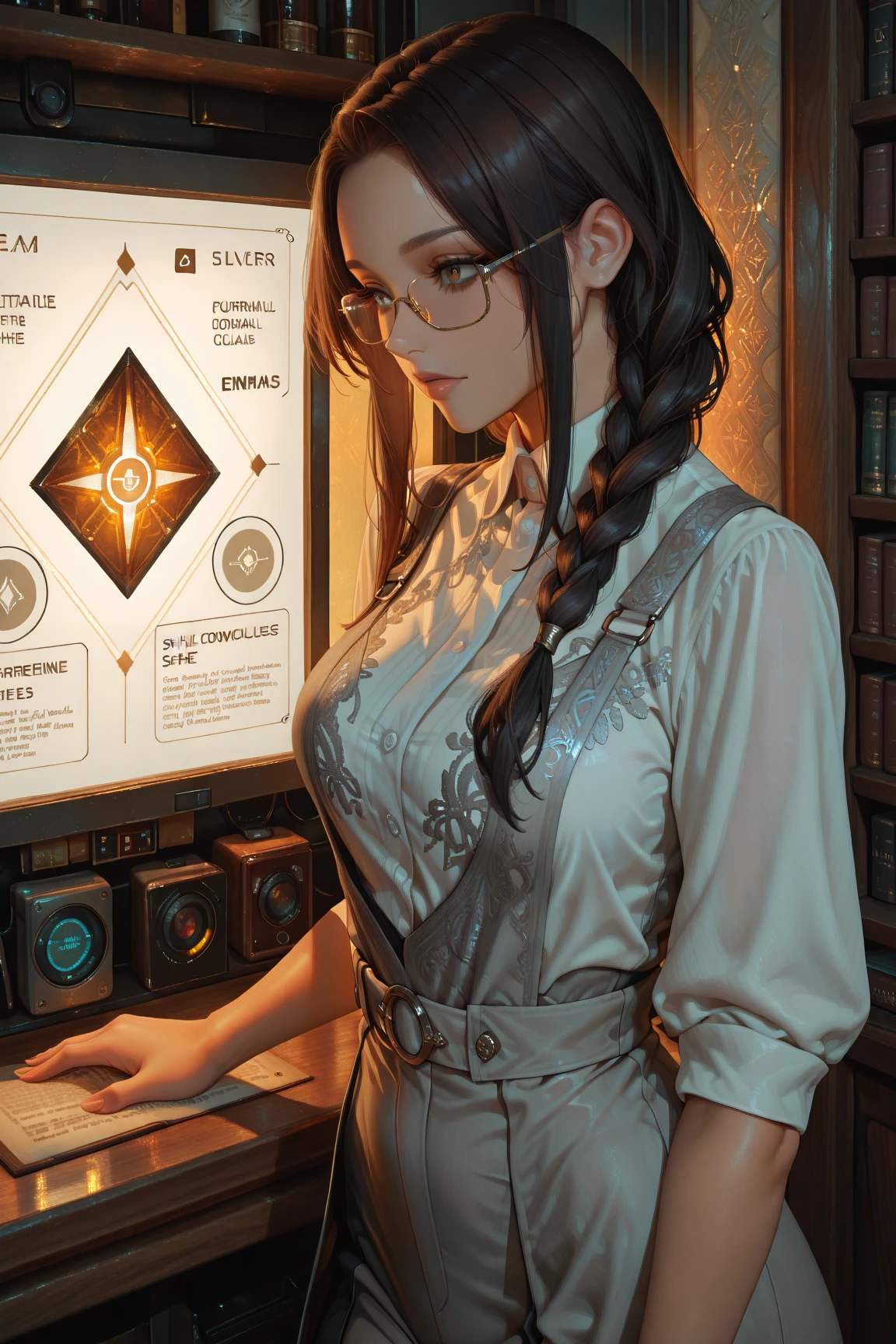 A graceful, elegant Latina woman with warm, rich brown skin stands in a ...