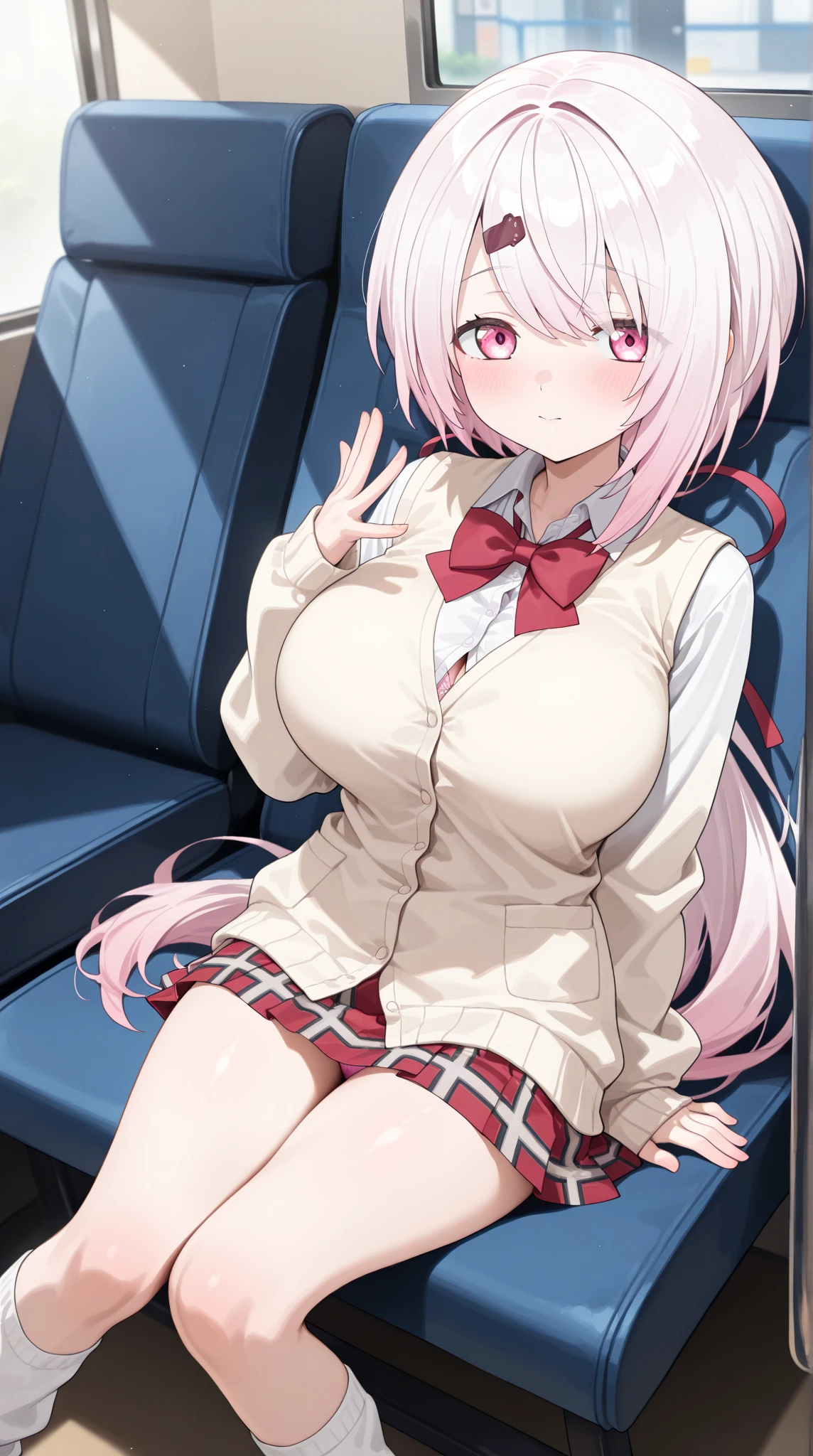 (8K、Highest image quality、highest quality、masterpiece)、detailed face、((1 baby girl)),milk maid braid hair、long hair、blunt bangs、red eyes、evil smile、((grin))、((huge breasts))、((see through camisole))、red school bag,minimum skirt、((micro pleated skirt))、((micro mini skirt lift)、cowboy shot、((in the car)),((see through)),((nipples)),((nipples visible)),((sit on seat)),((spread legs)),((sweaty)),((show off erectile penis)),((((futanari girl)))),(((futanari ))),(futa lolil),hand to own penis,grab the own penis,hand to penis,touch the own penis,tekoki,Exposure,cum,penis into own hand,hand to the penis,grab own penis,Handjob,cum,semen,sperm,bukkake,cum on face,((penis ejaculates semen)),(((ejaculates semen))),school backpack,(((cumming on face))),((cum on face)),(Futanari),(masturbation),(((futanari masturbation))),loli,,Op