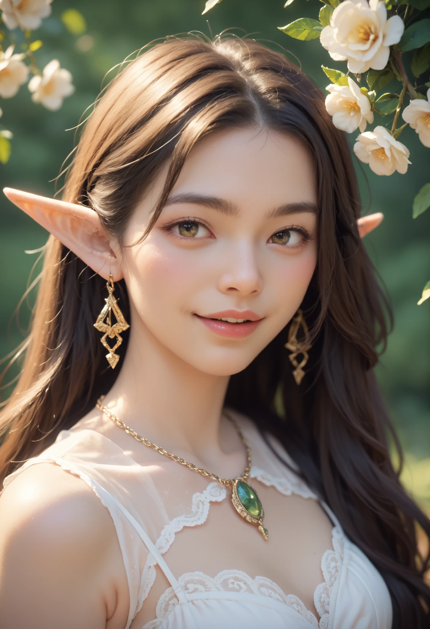 A sacred and enchanting elf