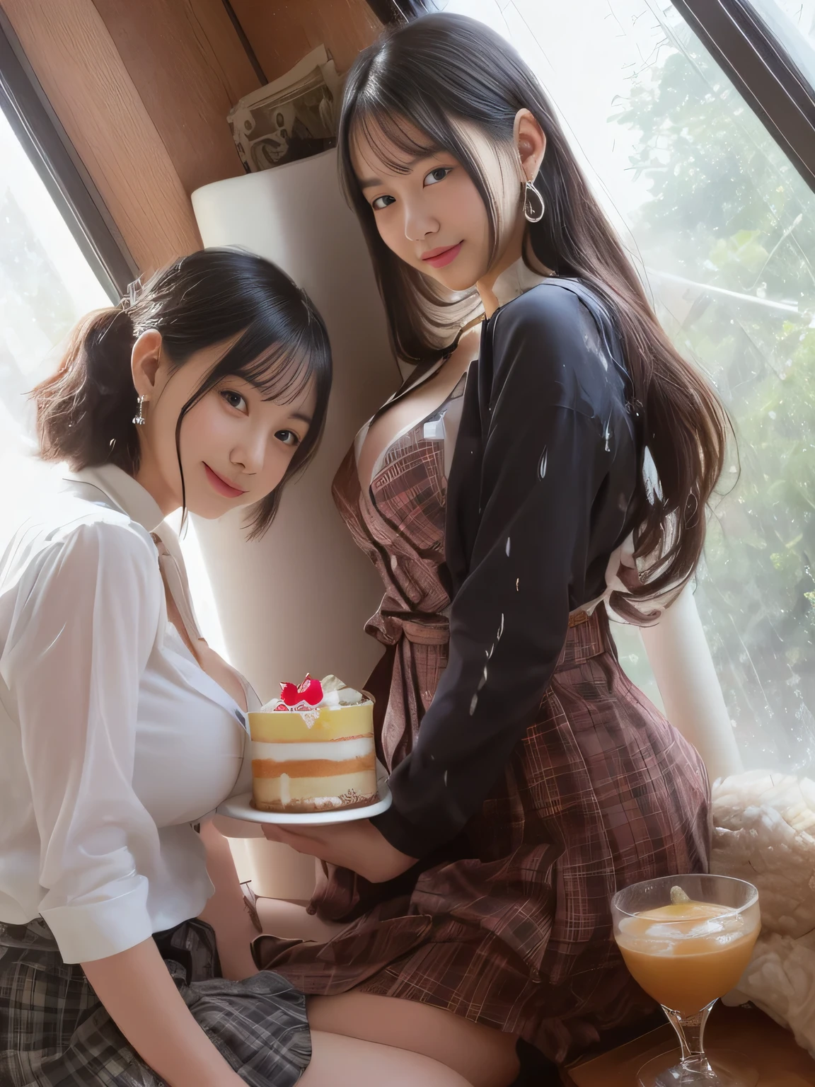 
((((((Emphasize cleavage))))))
(((((((From belowのアングル)))))))
8K、RAW Photos、Highest quality、Super detailed、Super Resolution、Ultra HD、8K壁紙、Amazing details


(masterpiece: 1.3), (Maximum resolution: 1.2), (Ultra HDテレビ: 1.2), Cinema Lighting, Ultra HDテレビ, (Detailed eyes and skin), (Detailed facial features), High resolution, 8K resolution, Sharp focus: 1.2, Perfect Style, Beautiful Face, Accurate, Anatomically correct, Highly detailed face and skin texture, Fine grain, Brown eyes, double eyelid, Thin eyebrows, Glitter Eyeliner: 1.2, Natural Cheeks, Shiny skin, Fair skin: 1.2, Shiny little necklace and earrings, (Glossy Lips: 1.4), 
break, 
First Person View, High Cut , (Embarrassing:1.2), (blush:1.2), 純粋でcute女の子, (High ponytail, Wavy Hair, Light brown hair, Diagonal bangs), Medium Long Hair, (Full Body Shot: 1.2), Focus on the face, ((Very close relationship: 1.2)), (Large Breasts:1.3), (((In the classroom: 1.2)), ((sit cross-legged on a school chair:1.4)), (Looking down at the viewer:1.2)), (From below), ((Many other students&#39; backgrounds)),


(((((((Inside the Starbucks store、16-year-old high school girl)))))))、((((((Sit down and eat cake、Drink coffee、smile))))))、((Heart Necklace))
((A crowded store))




Modern and sleek design：Interior design using natural materials、Many of the designs are warm and made using wood and metal.。
Large windows：自然光をたっぷり取り入れるためのLarge windowsがあり、Providing a bright and open space。
Green Interior：Potted plants are effectively placed、It creates a relaxing atmosphere。
artwork：Works by local artists、Starbucks-related art on display。
Cozy seating：Cushioned chairs and sofas、Bar sheet etc.、A variety of seating options available。
Open kitchen area：Being able to see how drinks and food are made、We provide peace of mind and transparency。
Unique lighting：Antique lamps and chandeliers、Modern lighting fixtures are used。
Comfortable background music：Relaxing music is playing、A comfortable space is provided。
Free Wi-Fi and charging spots：Many tables are equipped with power outlets.、Convenient for work and study。
Customizable menus：Menus are provided that can be customized according to customer preferences。
Use of sustainable materials：Eco-friendly recycled materials and sustainable wood are used。
Wide々Table space：一人でもグループでも使いやすいWide々There is a table with。
Community Table：There is a large table where you can socialize with other customers.。
Seasonal decorations：The decorations are themed according to the season.。
Digital Order System：スマホやタブレットから注文できるDigital Order Systemが導入されています。
Design with a local feel：The design incorporates the local culture and characteristics.。
Fragrance production：コーヒーの香りが店内にWideがり、A space that satisfies the five senses has been created.。
Conversation with a barista：フレンドリーなConversation with a baristaが楽しめるカウンターエリアがあります。




8K、RAW Photos、Highest quality、masterpiece:1.2、Super detailed、Super Resolution、Ultra HD、8K壁紙、Amazing details、Photorealistic:1.4、Having fun by the water、Full Body Shot、Full body photo、High resolutionRAWカラー写真、Professional photos、A scene full of emotion、Very detailed and beautiful、Ultra HD、8K壁紙、Amazing details、Huge file sizes、Highly detailed beautiful girls、Highly detailed face Highly detailed eyes、Extremely realistic skin、 Highly detailed fingers, Highly detailed nose, Highly detailed mouth, Perfect Anatomy, Highly detailed background, Highly detailed clothing, Teen, cute女の子, Famous Japanese Idols, cute, Realistic body, Slender, White skin, Glowing Skin, Slim body, Realistic Face, Delicate eyes, double eyelid, 

