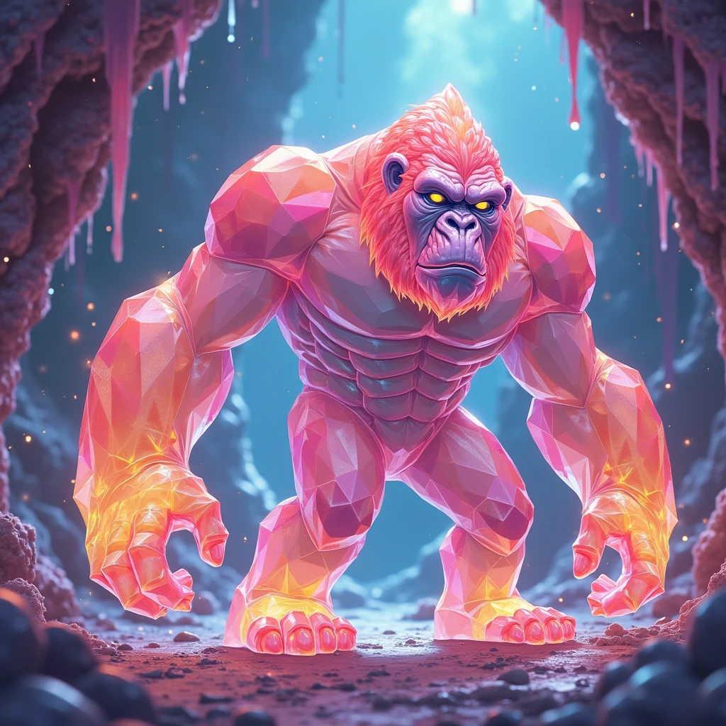 doscga style, caveman with a weapon in a cave <lora:doscgav2:1>