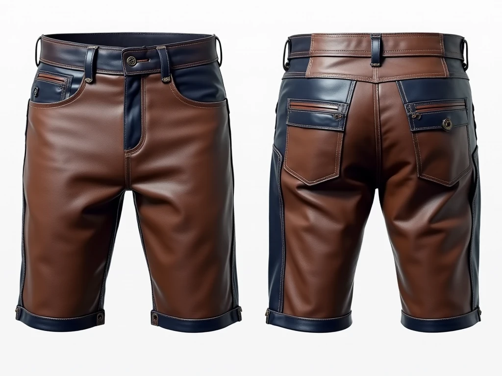 three men in shorts and leather shorts are standing next to each other, sem camisa :: Alto detalhe, em roupas! altamente detalhado, roupas realistas, altamente detalhado clothing, clothes Alto detalhe, corpo perfeito fotorrealista, jeans azul. Irreal 5, detalhes hiper-realistas, estilo hiper realista, tanga, roupas abertas no peito, roupas muito detalhadas e ricas, forma corporal realista
