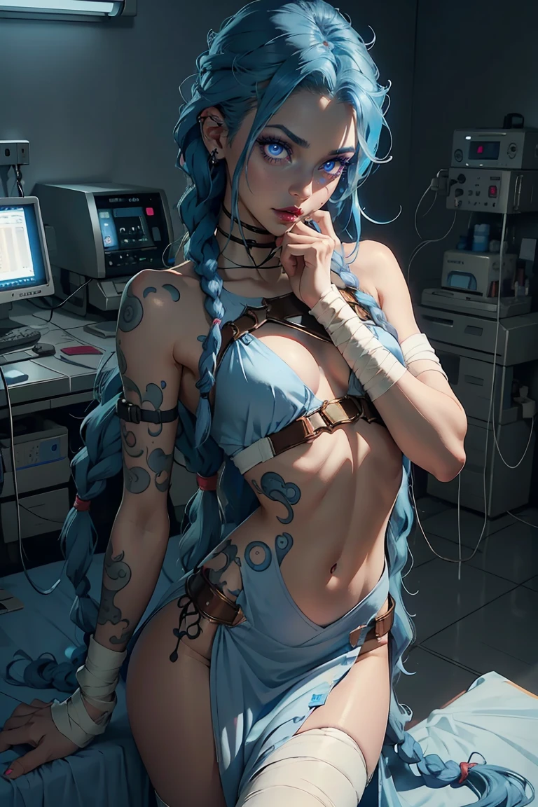sticker from Elsa do Frozen, whole body, Jim Lee, , soul, digital illustration, comic style, seminu, cyber punk, Perfect Anatomia, centred, approaching perfection, dynamic, highy detailed, Watercolor painting, art station, conceptual artwork, Soft, sharp focus, illustration, arte de Carne Griffiths e Wadim Kashin,, stading up, standing, body painting, bright blue paint panties, blue paint panties shining, seminua, adhesive panties on the body, bodypaint, seminua, big tis, breasts big