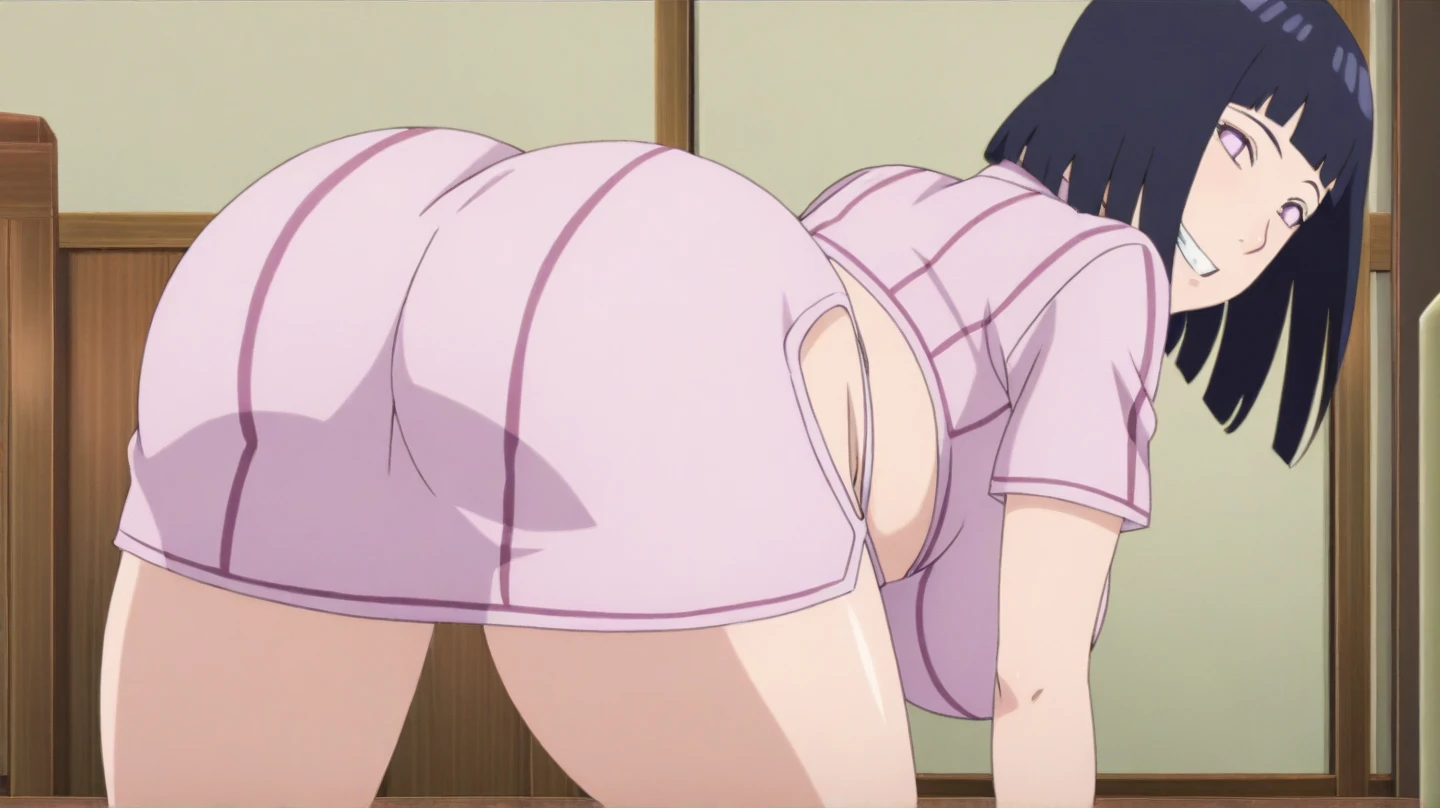 masterpiece, Highest quality, One Girl,,Reaction to alcohol, alone, Bloomer Fullback, Gym suit, Gym Shirt, White T-shirt, Knee socks, Big Ass, Huge breasts, Thin legs, View your audience, blush, bed, bedroom, Anime Color,ONE PIECE、Robin