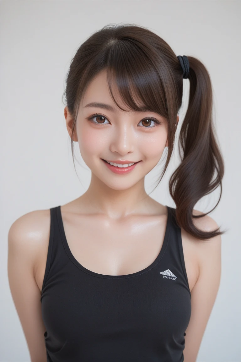 Best image quality (8k, High resolution, masterpiece: 1.2), Very detailed, Random Hairstyles, 26-year-old woman,
Extraordinary beautiful girl、Cute and beautiful face details、(Dealing with the Children_v1:0.008)、
score_9, score_8_upper, score_7_upper,
situation: Gymnastics floor routine、The moment when an athlete demonstrates a highly difficult technique。The highlights are the rotations in the air and the poses before landing.。
clothing: Brightly colored leotards、Sparkle decoration highlights the movements of the players。
Camera angle: The moment it rotates in the air was captured from an angle looking up from below.、Emphasise the dynamism of the performance。
,Active stop temporarily ,
On her side、The thunder danced。
Focus on the upper waist
, Random cute poses ,Big eyes ,Puffy eyes , Heart pupil, blush , Big shy smile , salute