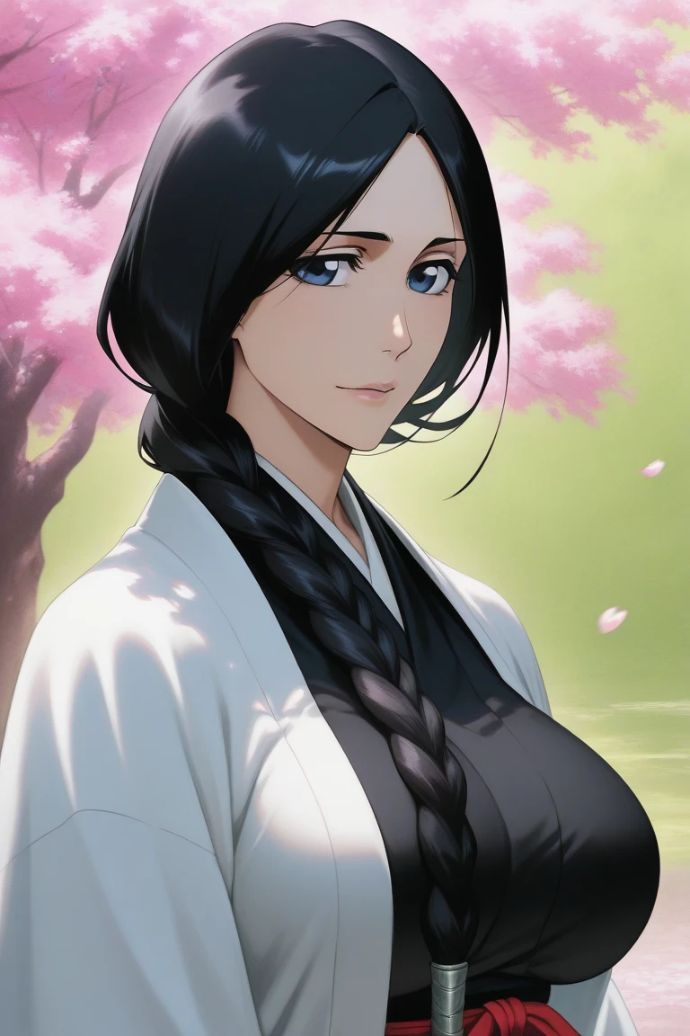 A beautiful anime-style portrait of Retsu Unohana from Bleach - SeaArt AI