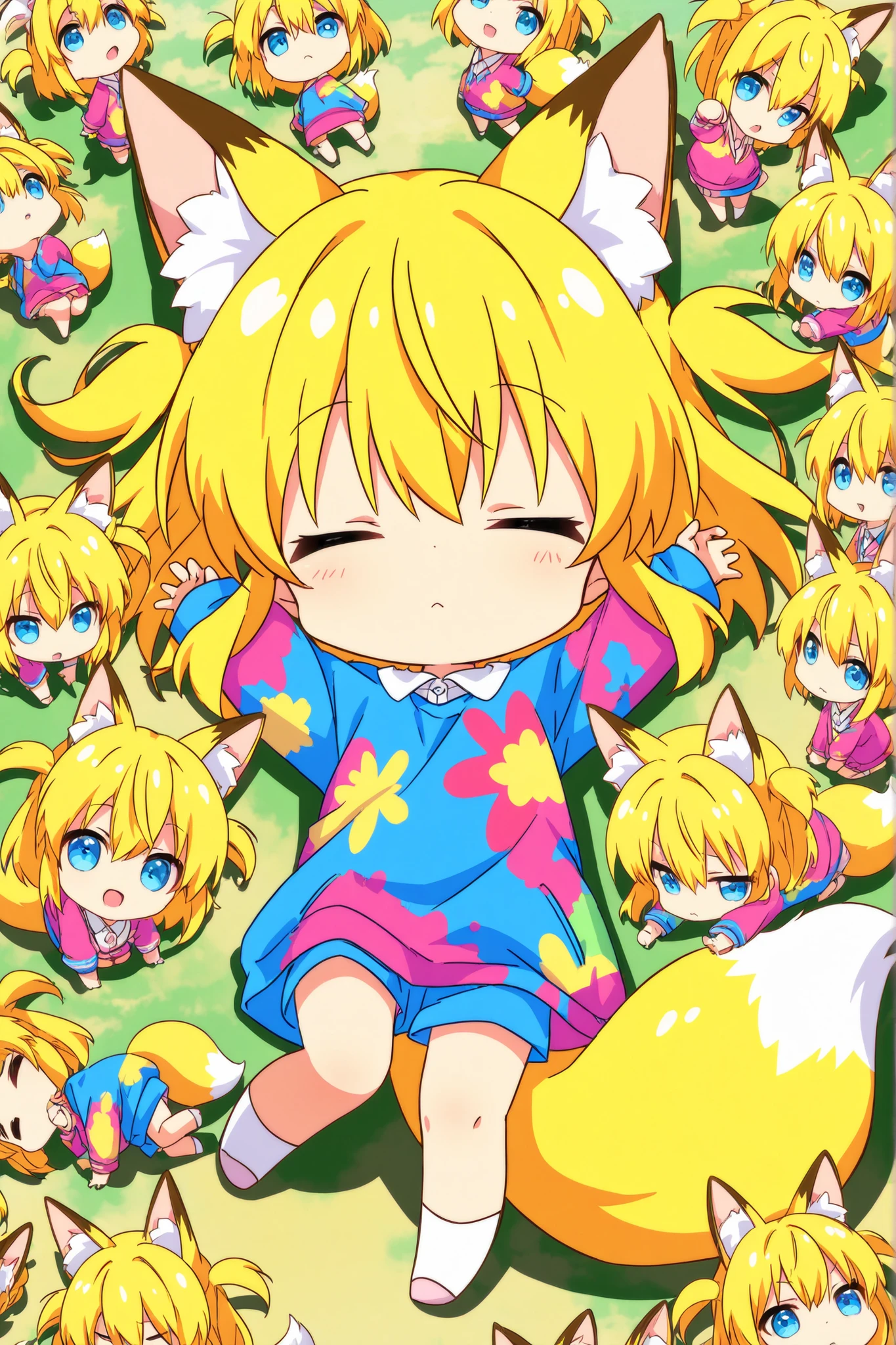 score_9,score_8_up,score_7_up,rating_explicit,source_anime, anime
1girl,suzuran,closed mouth,,green eyes,animal ear fluff,blonde hair,multiple tails,fox tail,straddling,(school outfit:1.2),sky, ,school roof,,chain-link fence , 1boy, pov, sun, evening, sunset,hearts, sit on penis,flaccid penis out of pussy, mosaic censorship, sperm, blush, nose blush, ,after sex,a lot of sperm,big penis, cum on sperm, testicles,big penis,