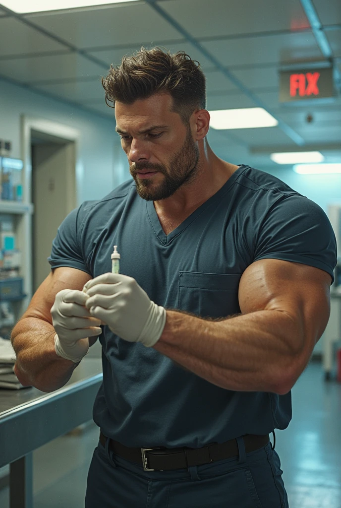 (RAW photo, best quality), (realistic, photo-realistic:1.3), masterpiece, an extremely manly and masculine, extremely detailed, CG, unity , 2k wallpaper, Amazing, finely detail, extremely detailed CG unity 8k wallpaper, huge filesize, ultra-detailed, highres, absurdres, soft light, pietroboselli person, tan skin, detailed fingers, extremely detailed eyes and face, beautiful detailed nose, beautiful detailed eyes, light on face, looking at viewer, (1man, mature face), realistic face, realistic body, underwear, shirtless, big bulge on underwear, big rounded ass