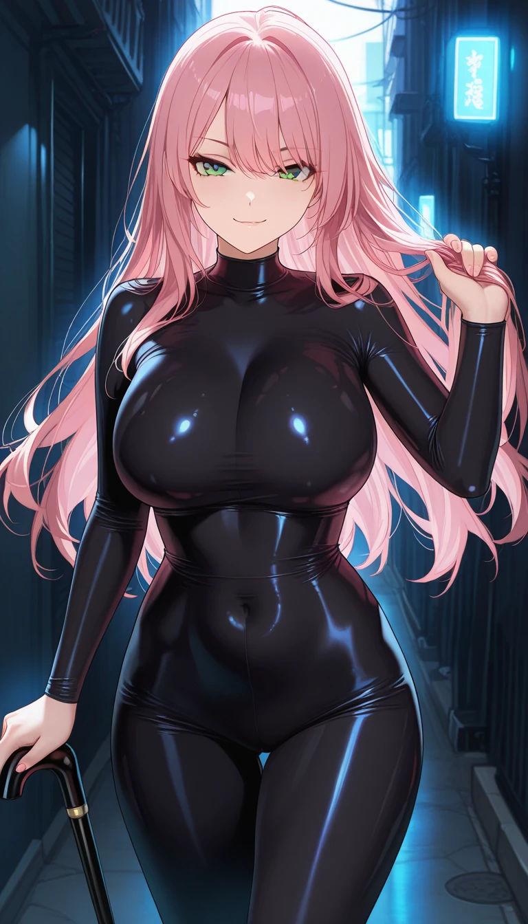 Jibril, blushed, (perfect anatomy), detailed eyes, detailed lips, extremely detailed eyes and face, vivid colors, sharp focus, masterpiece:1.2, ultra-detailed, blushed, ((((dominatrix girl, mistress,dominant, latex outfit)))), ((doggystyle)), (solo), cowboy_shot, 20-year-old.