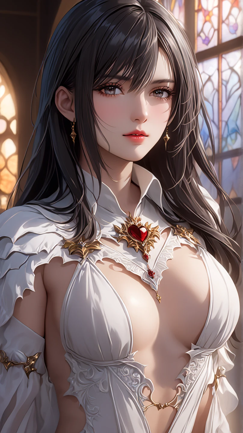 (best quality,ultra-detailed,realistic:1.37),Ahri,spa,luxurious,relaxing atmosphere,beautiful detailed eyes,beautiful detailed lips,smiling,bathrobe,sitting upright,black hair,nine white tails,peaceful background,portraits,vivid colors,soft lighting,tranquil ambiance, bare breasts