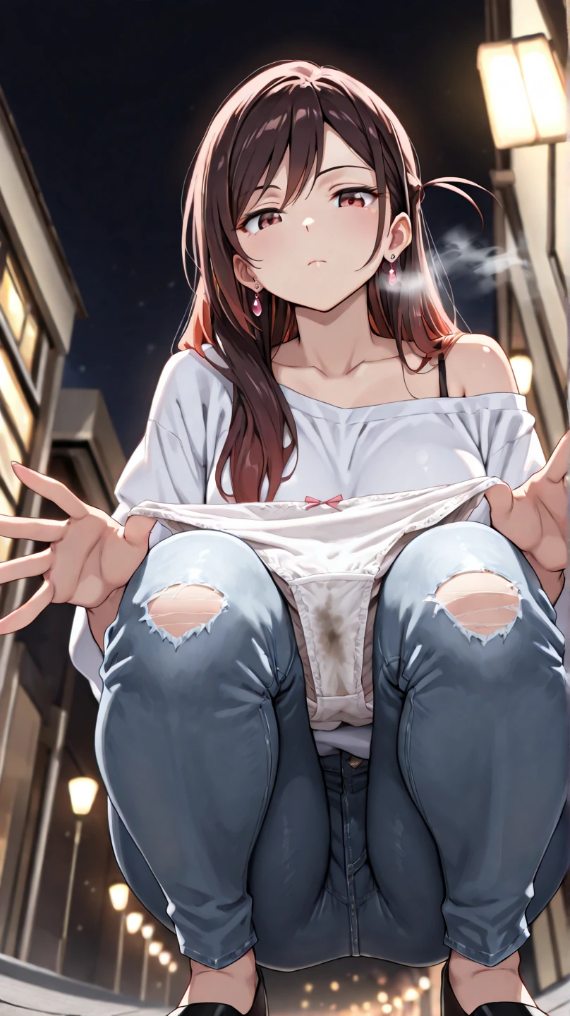score_9, score_8_up, score_7_up, source_anime, best quality, masterpiece, official art, absurdres, highres, ultra-detailed,waifu2x,Collection: Slice of Life,break,1girl, tomboy, dark-skinned female, short hair, low ponytail, flat chest, beautiful detailed eyes, (nipple:0.6), very sweat, (wavy mouth:0.5), (yawn:0.3),saliva, blush, vaginal sex, clothed sex, intense sex, big penis, (stomach bulge:0.4),twitching penis, pussy, pussy juice, uterus, sexual climax, trembling, female orgasm, forced orgasm,intense orgasm, heavy breathing, motion blur, motion lines, cum, internal cumshot, creampie, cross-section, sound effects, spoken heart,outdoors,alley, wind, break,(clear line illustration:1.2),very high resolution, very aesthetic, super detailed skin, Best sexual lighting powered by famous artist, 8k,cute picture,beauty illustration,photoshop_(medium),,(Detailed Lighting),best anime 8k konachan wallpaper, pixiv contest winner, uncensored,