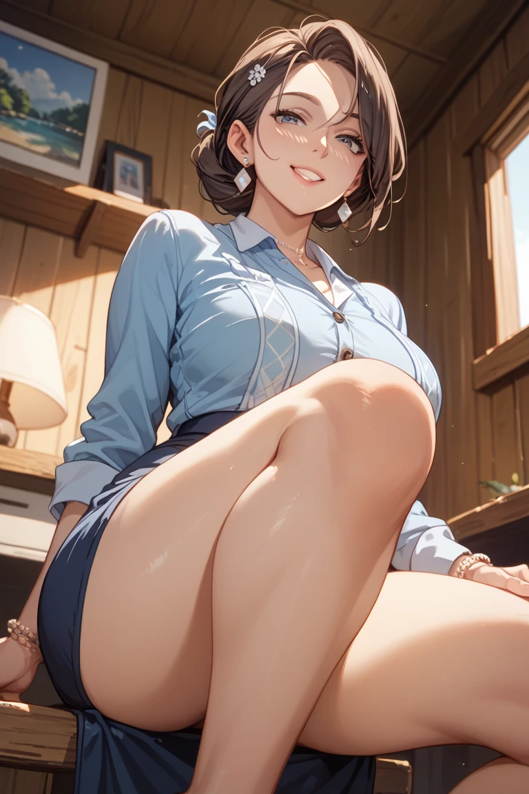 (((Spread your legs、))、(((Emphasize the crotch、Shiny underwear)))、Highest quality, 8k, masterpiece :1.3)), whole body, Sharp focus :One Girl,Glowing Skin,Sexy pose,Highest quality,Tabletop,shape,Very delicate and beautiful,Hmph,8k壁紙,wonderful,In detail,Official Art,Very detailedなティッカーUnity 8k壁紙,Unbelievably ridiculous,Large file size,Very detailedな,High resolution,Very detailed,Beautiful detailed girl,Realistic,X-ray,The queue is full,(((OL、mini skirt、Red panties、High heels)))、(((Big Breasts、Brown Hair)))、(((company、conference room)))、Stand upright、Cleavage , ((長いBrown Hair、loosesocks))、OL、exy pose、Hairstyle: Short hair、both hands、White loose socks、Beautiful legs、High heels