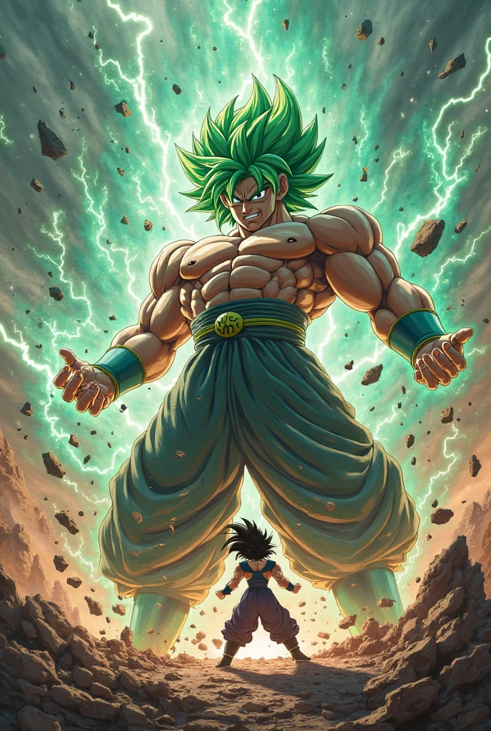 Super broly vs Goku Ultra Instinct fight