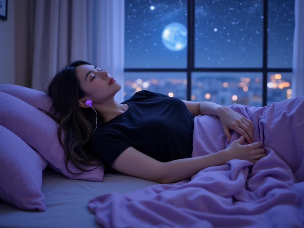 tem uma mulher dormindo em uma van com vista para as montanhas, Emma Watson na cama, deitado na cama, deitado em uma cama, imagem ultra realista, deitado na cama, imagem hiperrealista, arte digital ultrarrealista, deitado em um travesseiro, uma foto ultra realista, in a cold position, deitada de costas na cama, fotografia ultra realista