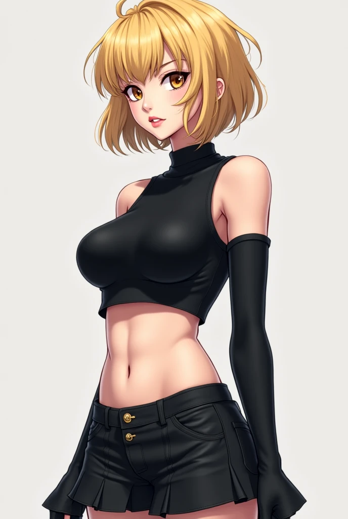 (highres, high quality:1.1), 1girl, standing, [[abs]], pantyhose, crop-top,
gold au ra, fin horns, <lora:AuRa_resized_2:1>